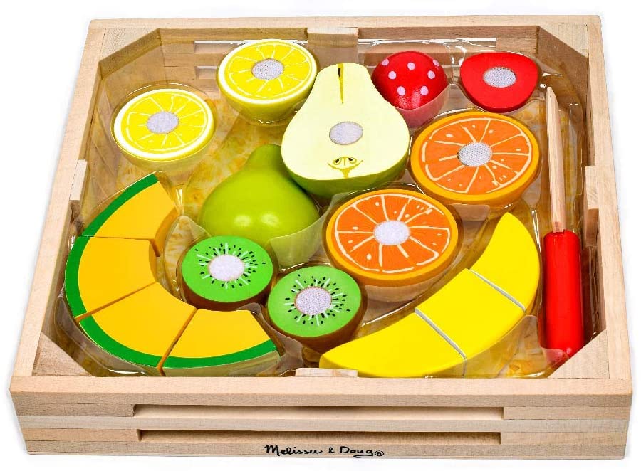 Frutas en Madera para Cortar