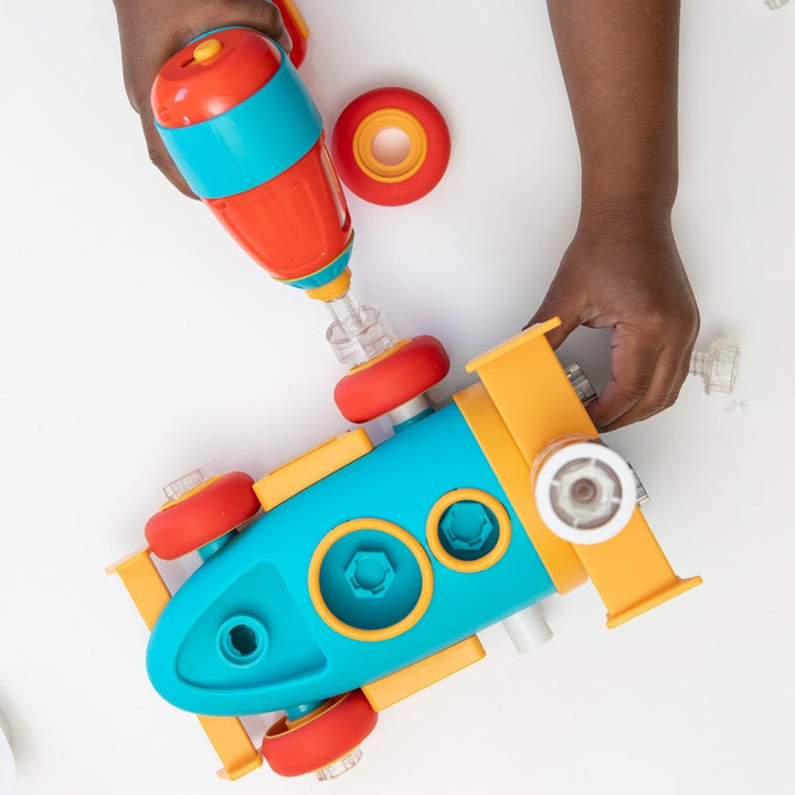 Juego Didáctico Construye Tu Carro de Carreras Para Niños