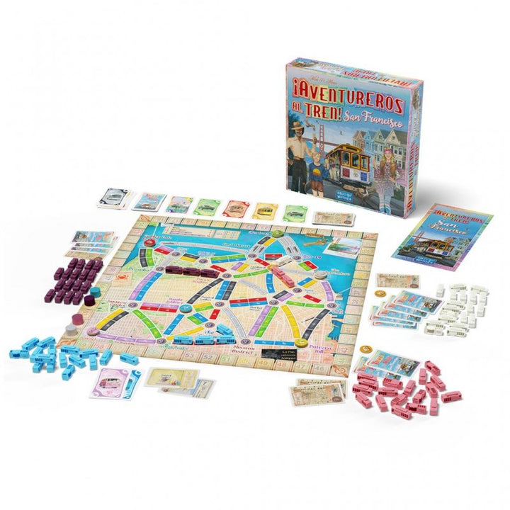 Juego de Mesa Aventureros Al Tren San Francisco