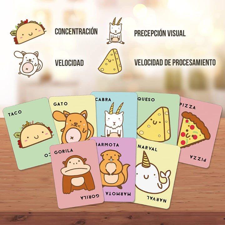 Juego de Mesa Taco Gato Cabra Queso Pizza