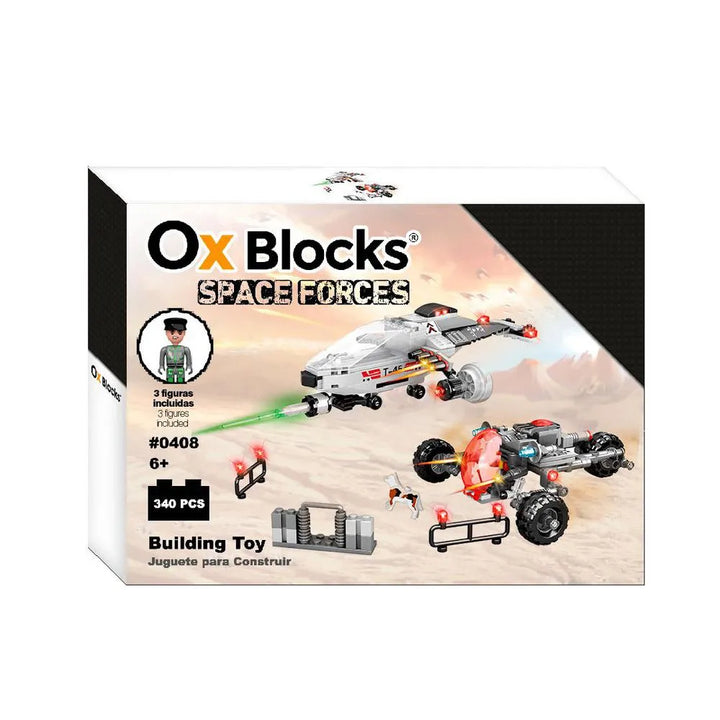 Set De Construccion Fuerza Espacial 340 Piezas