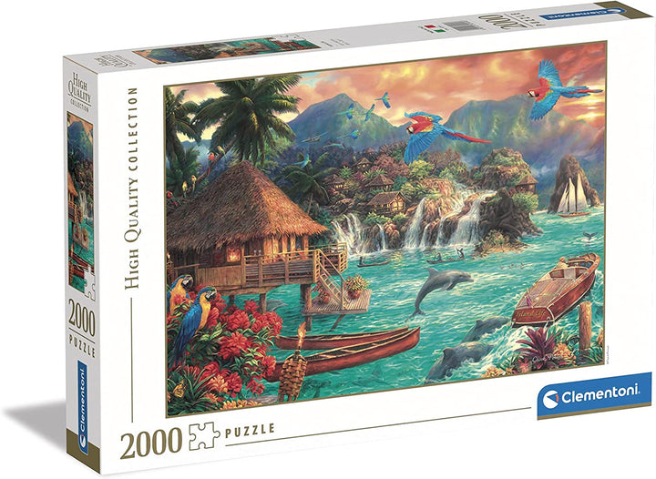 Rompecabezas 2000 Piezas Vida En La Isla