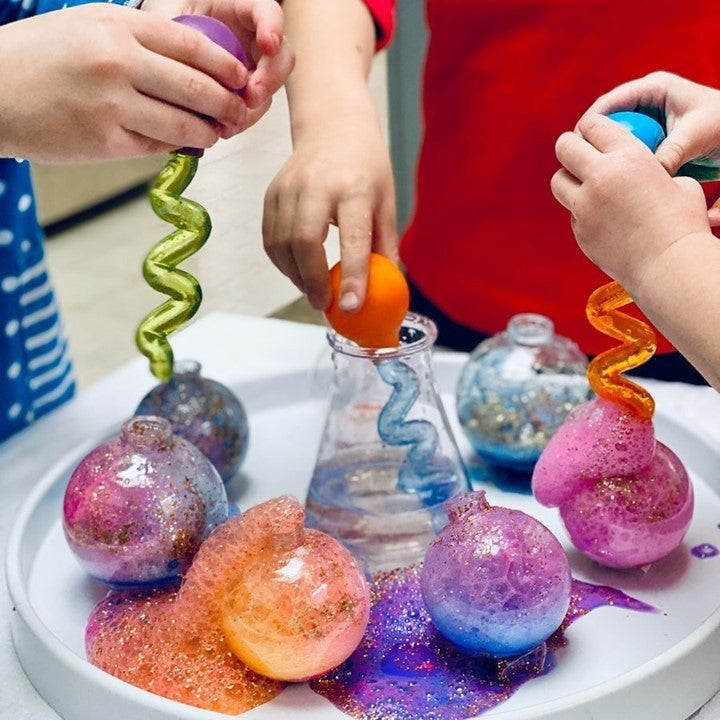 Set de Herramientas y Pinzas Motricidad Fina Para Niños