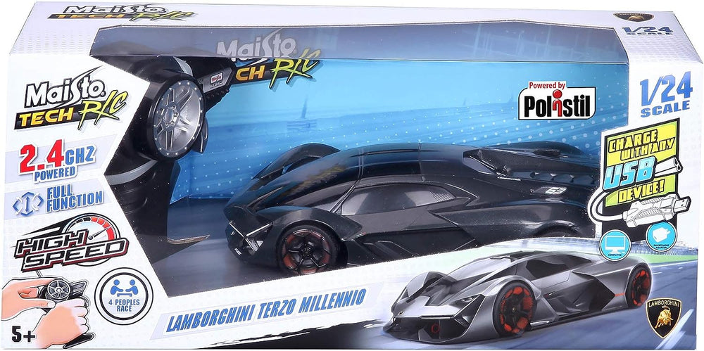 Carro A Control Remoto Lamborghini Terzo 1:24 Para Niños Adultos