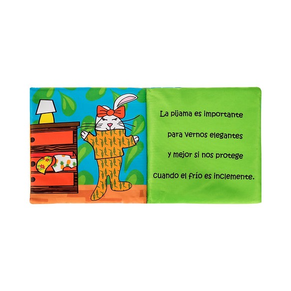 Libro De Tela Para Bebe Hora De Dormir