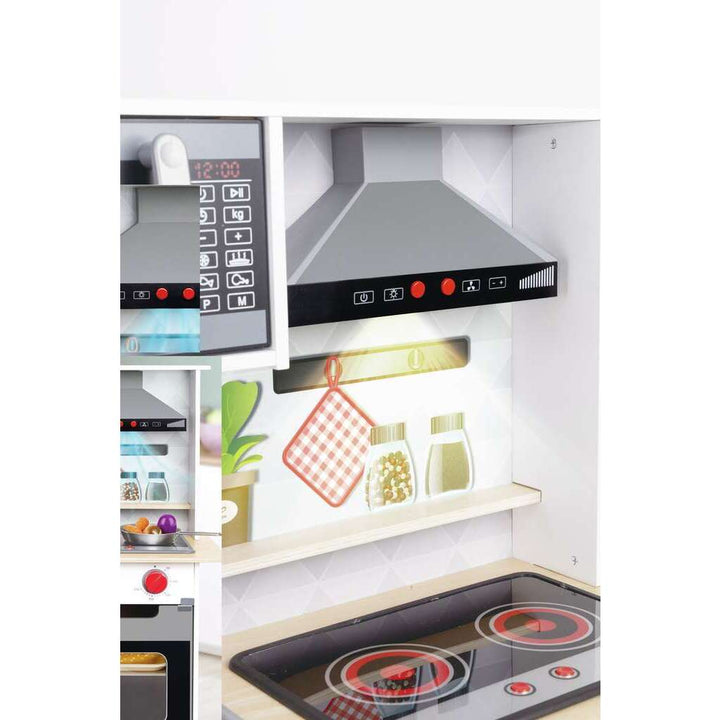 Cocina en Madera Luces y Sonidos