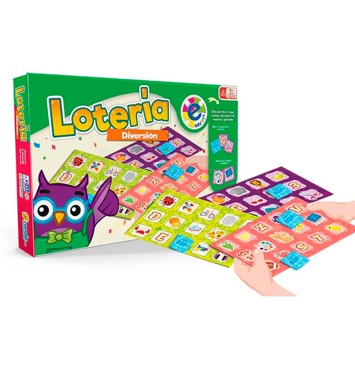 Juego Didactico Loteria Diversion Ronda
