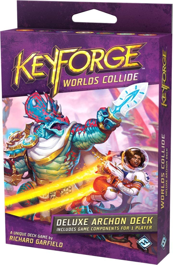 Juego De Mesa Keyforge Choque De Mundos