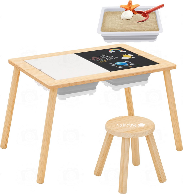 Mesa Sensorial Montessori 2 En 1