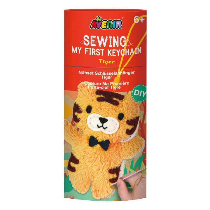 Set De Arte Y Diseño Llaveros Tejidos tigre