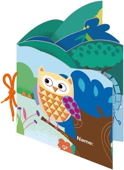 Set De Arte y Manualidades Mosaico Con Stickers Animales