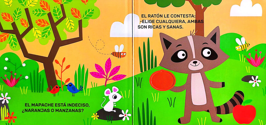 Libro Infantil Pequenas Texturas Alimentos
