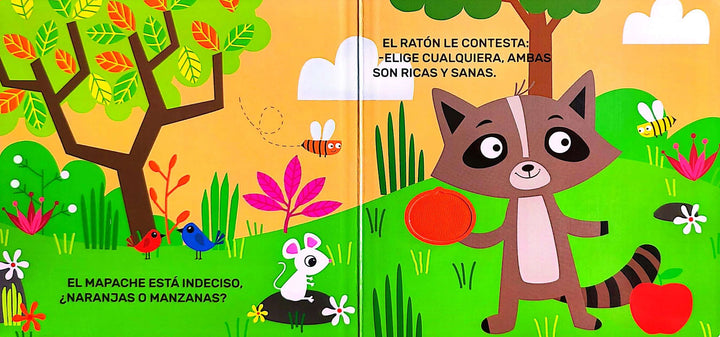 Libro Infantil Pequenas Texturas Alimentos