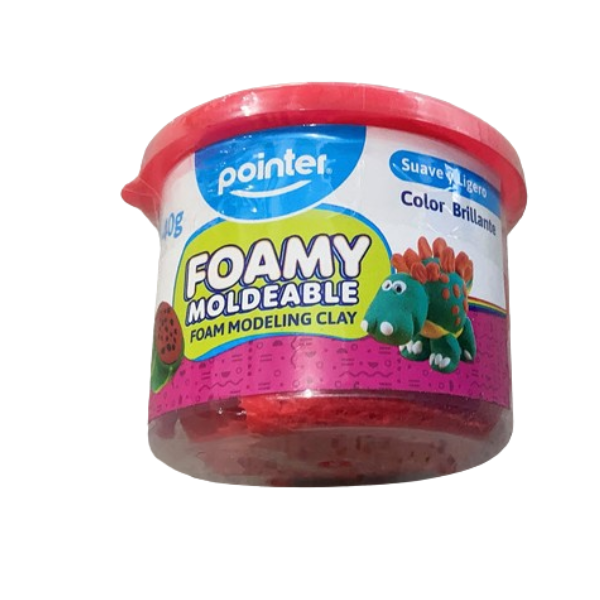 Set De Foamy Moldeable 4 Colores