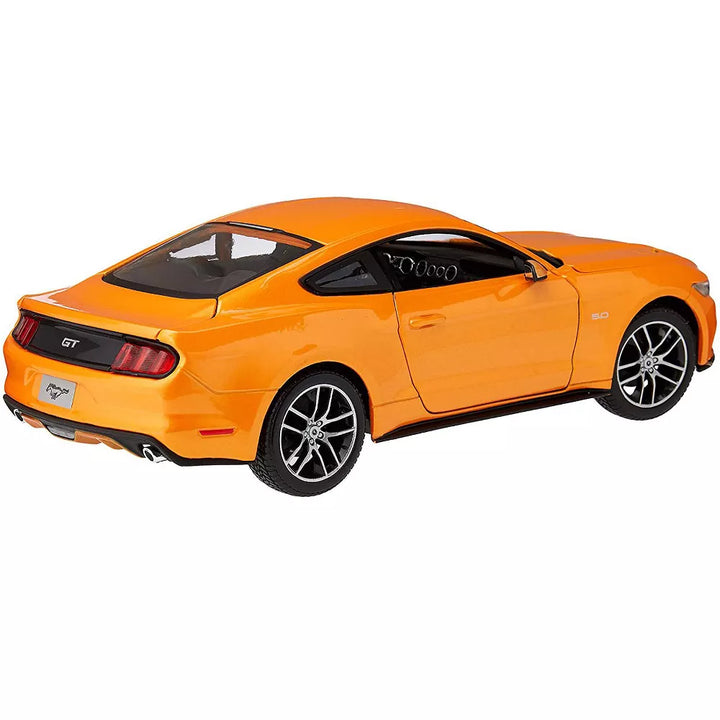 Carro Ford Mustang Naranja A Escala 1/18