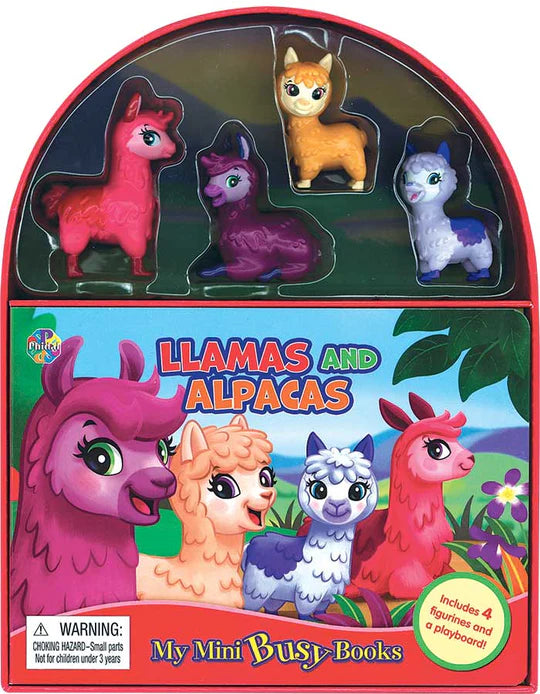 Libro y Juego 2 En 1 Animales Llamas Y Alpacas