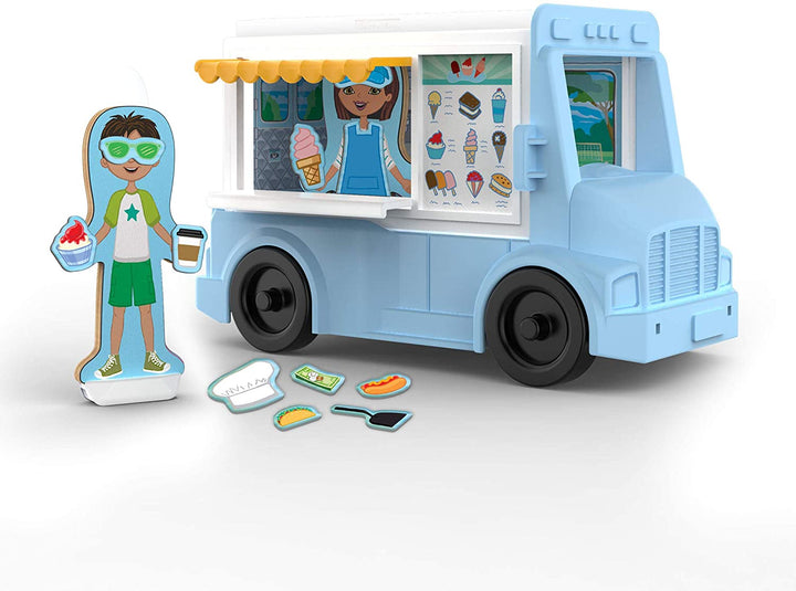 Juego Magnético Food Truck 3 En 1