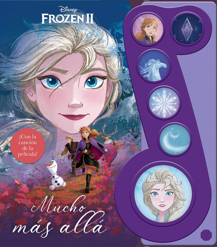 Libro Interactivo Frozen ll Mucho Mas Alla