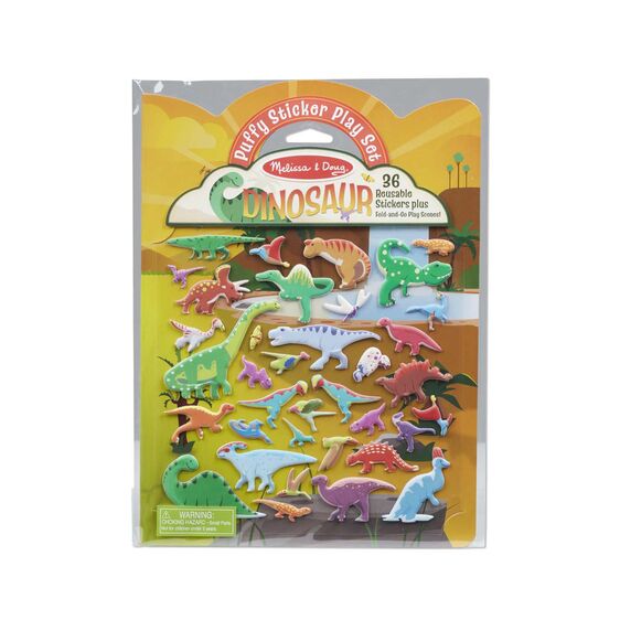Stickers Acolchados Dinosaurios