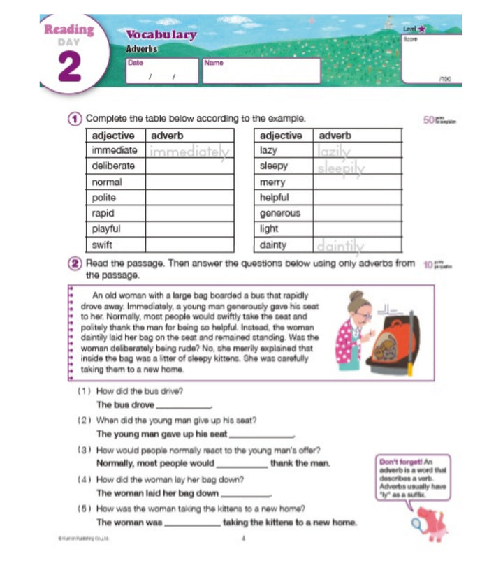 Libro Kumon Preparacion Matematicas Y Lectura Grado 4-5