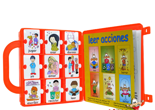 Juego Didáctico Aprende A Leer Acciones