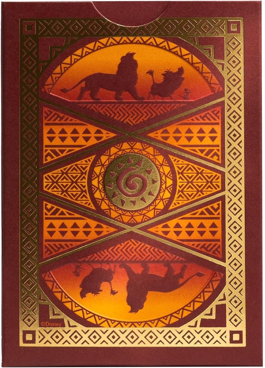 Barajas Cartas Bicycle Rey León Naipes Magia