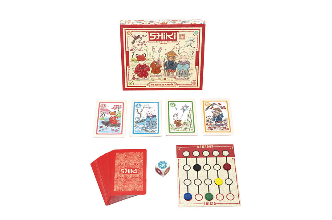 Juego De Mesa Shiki Cartas De Habilidad Para Niños Y Adultos