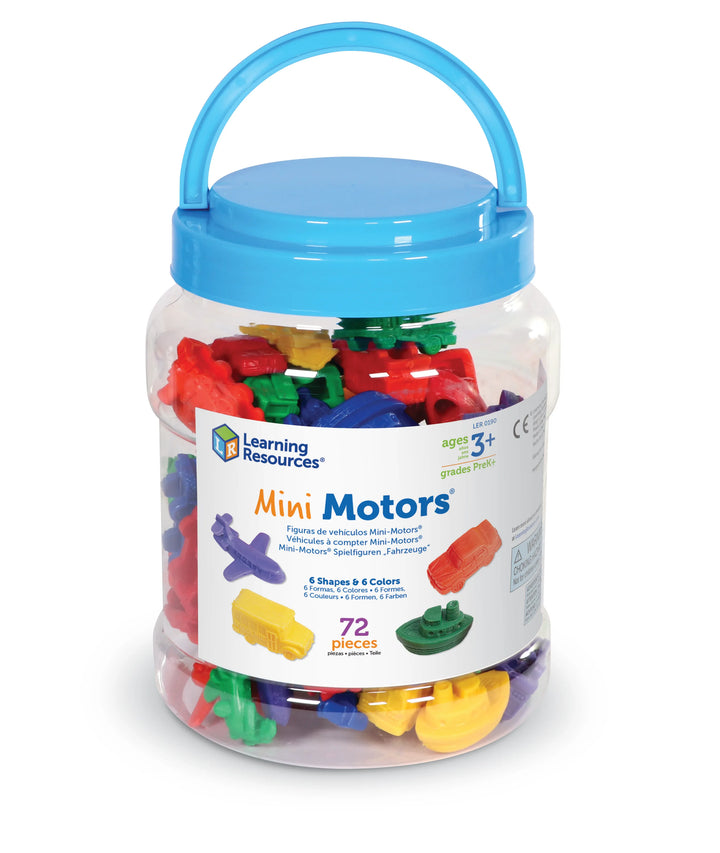 Juego De Conteo Montessori Medios De Transporte