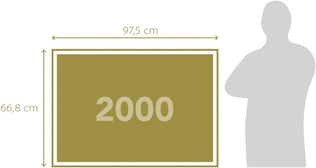 Rompecabezas 2000 Piezas Manhattan Para Niños