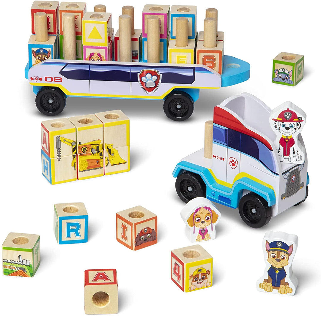Camión De Bloques ABC Paw Patrol