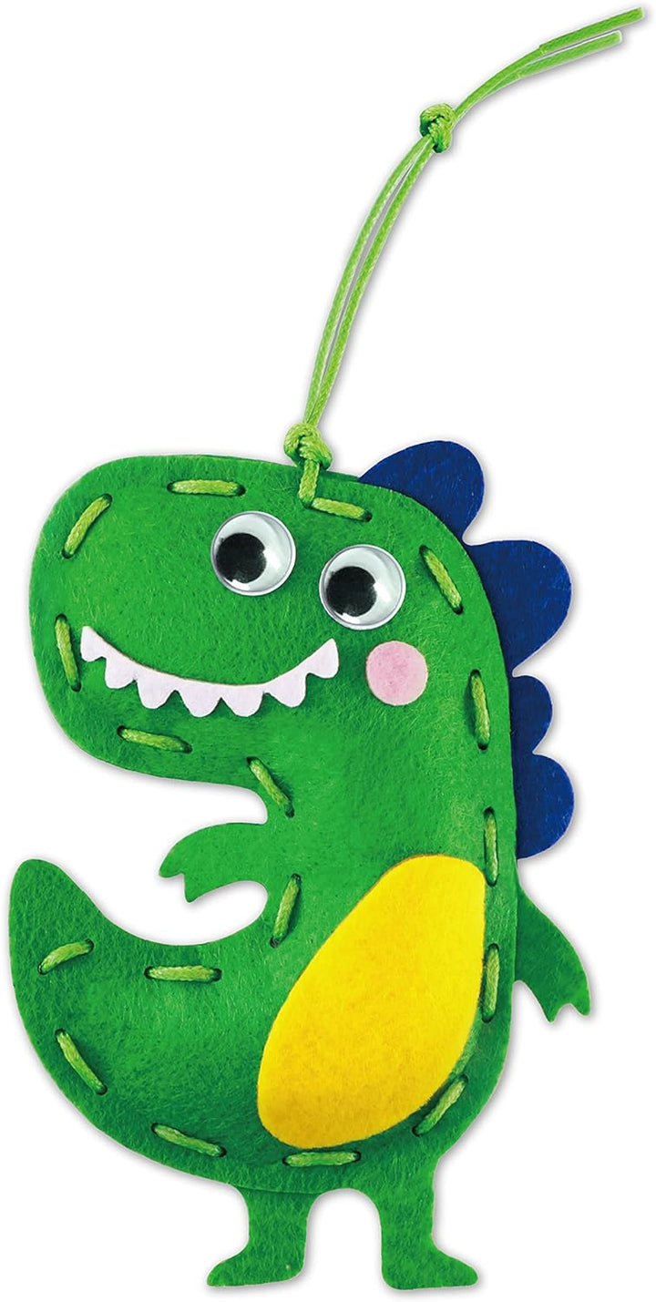 Set De Arte Y Manualidades Dinosaurios Tejidos Lv1