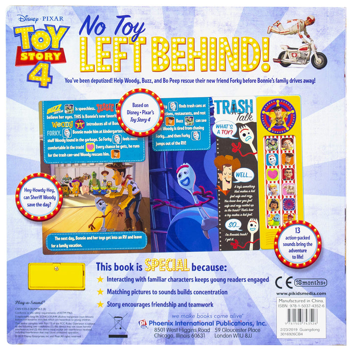 Libro Interactivo Toy Story 4