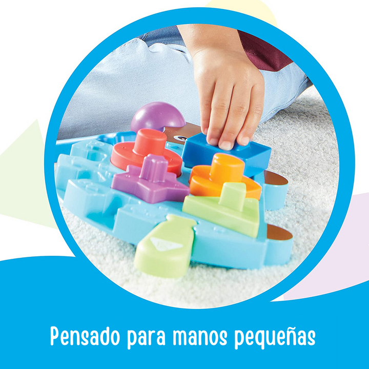 Juego Didáctico Erizo Motricidad Fina Formas Para Niños