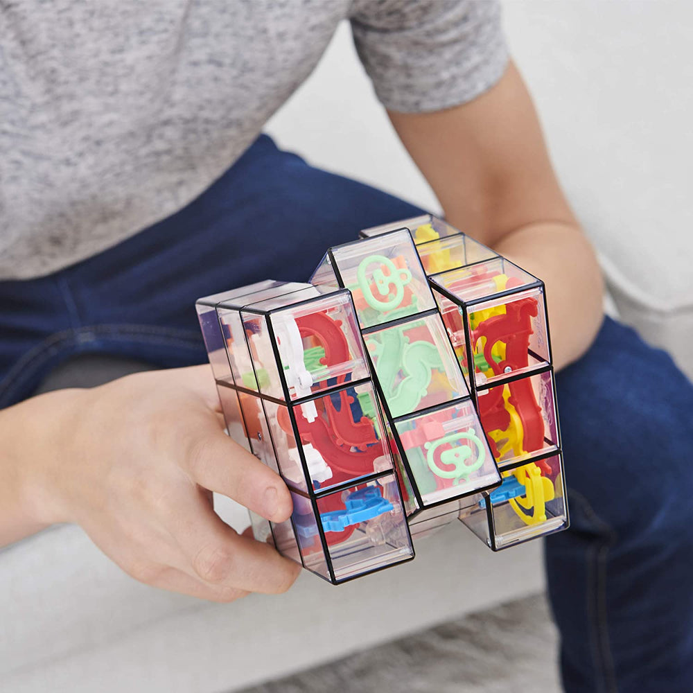 Cubo Rubik y Perplexus 3 x 3