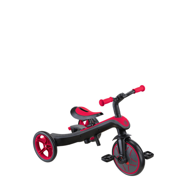 Triciclo y Bicicleta de Balance 4 En 1 Rojo Niños
