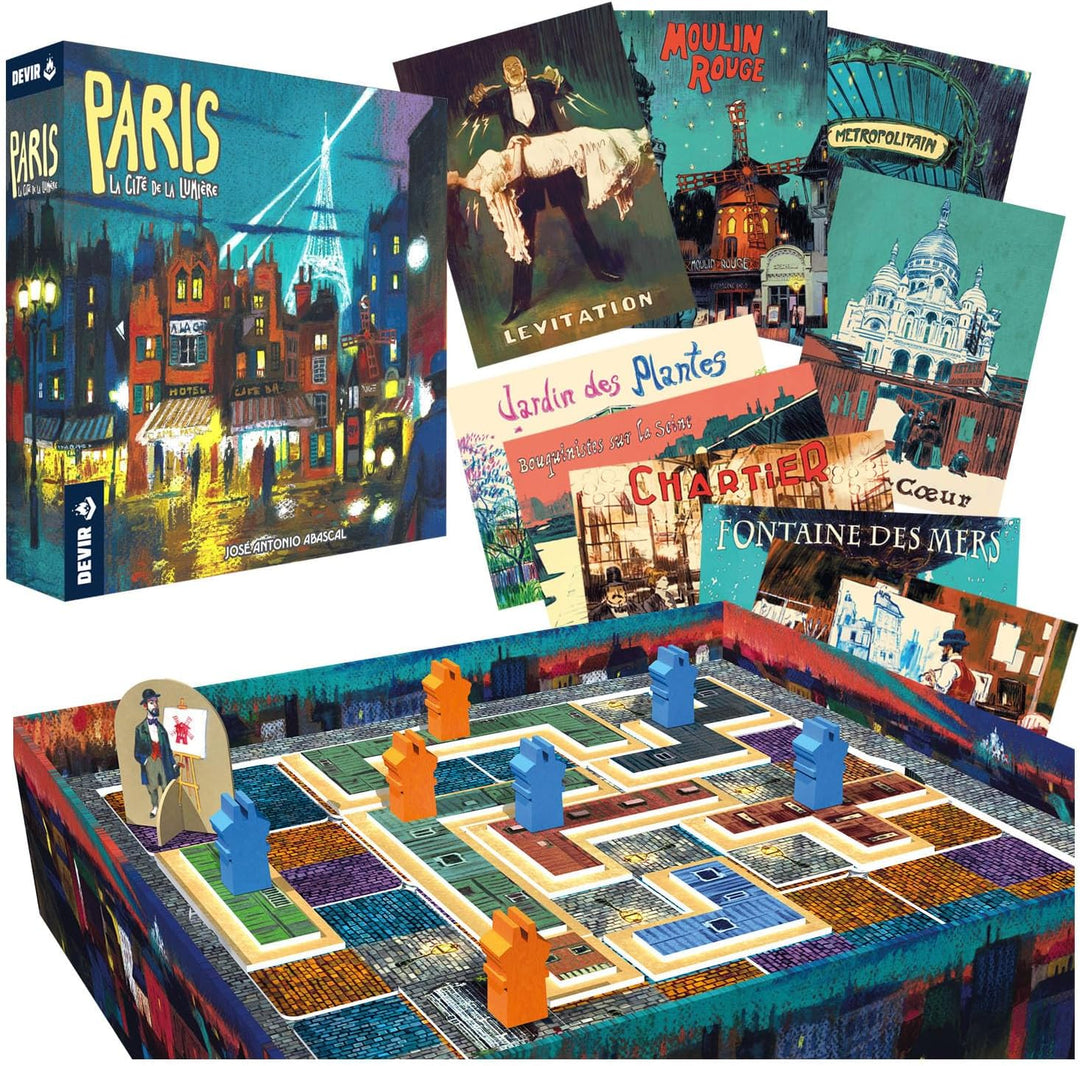 Juego De Mesa Paris La Cite De La Lumiere
