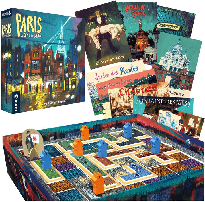 Juego De Mesa Paris La Cite De La Lumiere
