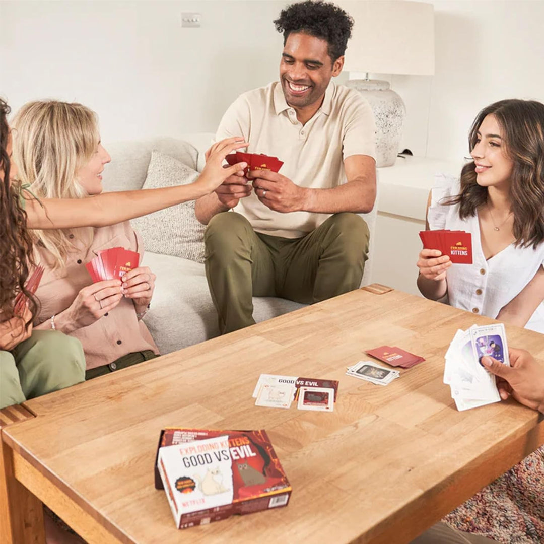 Juego De Mesa Exploding Kittens El Bien Contra El Mal