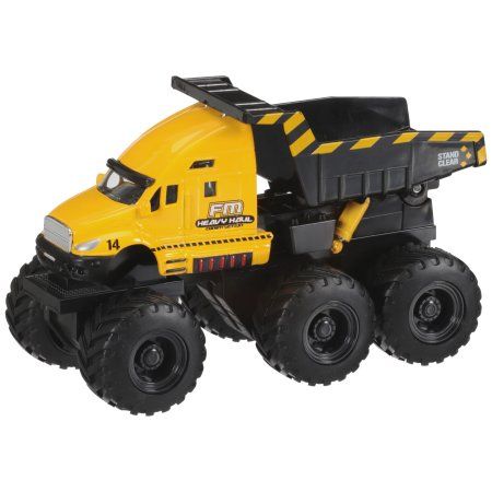 Camión De Construcción 6 x 6 Push & Go Niños