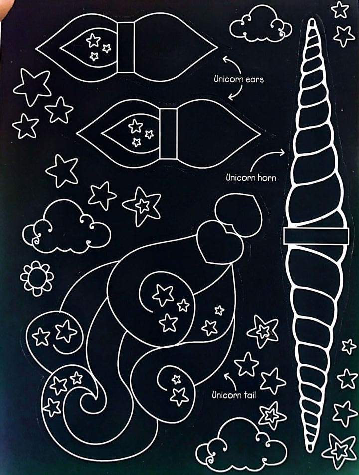 Libro De Arte Y Manualidades Unicornios