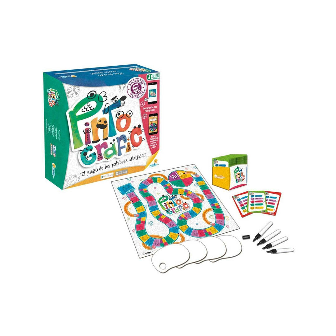 Juego De Mesa Pintografic Niños Y Adultos