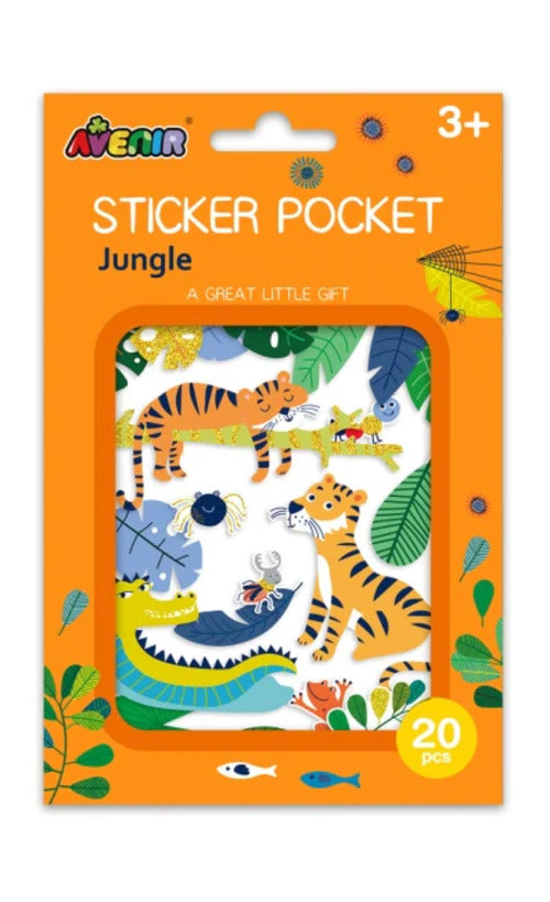 Set De Stickers Brillantes La Selva