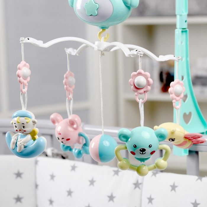 Juego Movil Giratorio Musical Para Bebe