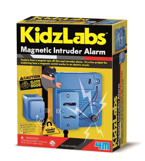 Experimento Alarma Magnetica Intrusos niños