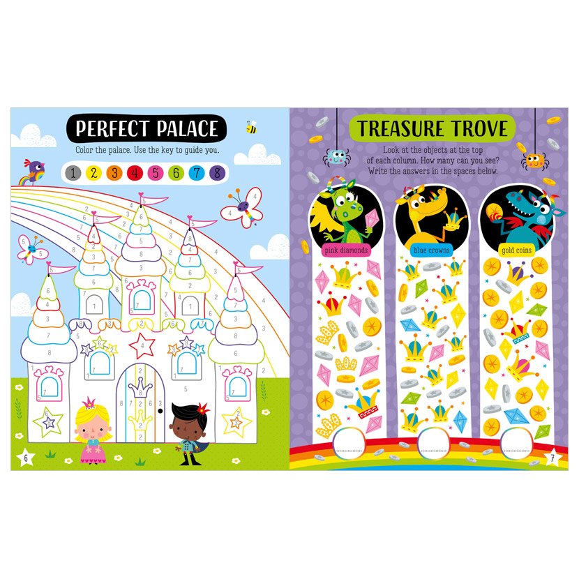 Libro De Actividades Arte Mundo De Colores