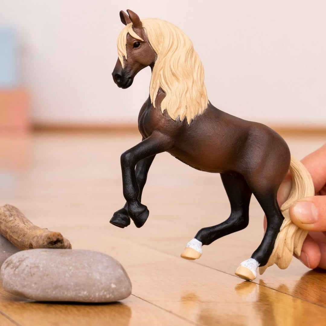 Figura Animales Caballo Paso Peruano  Pintado A Mano