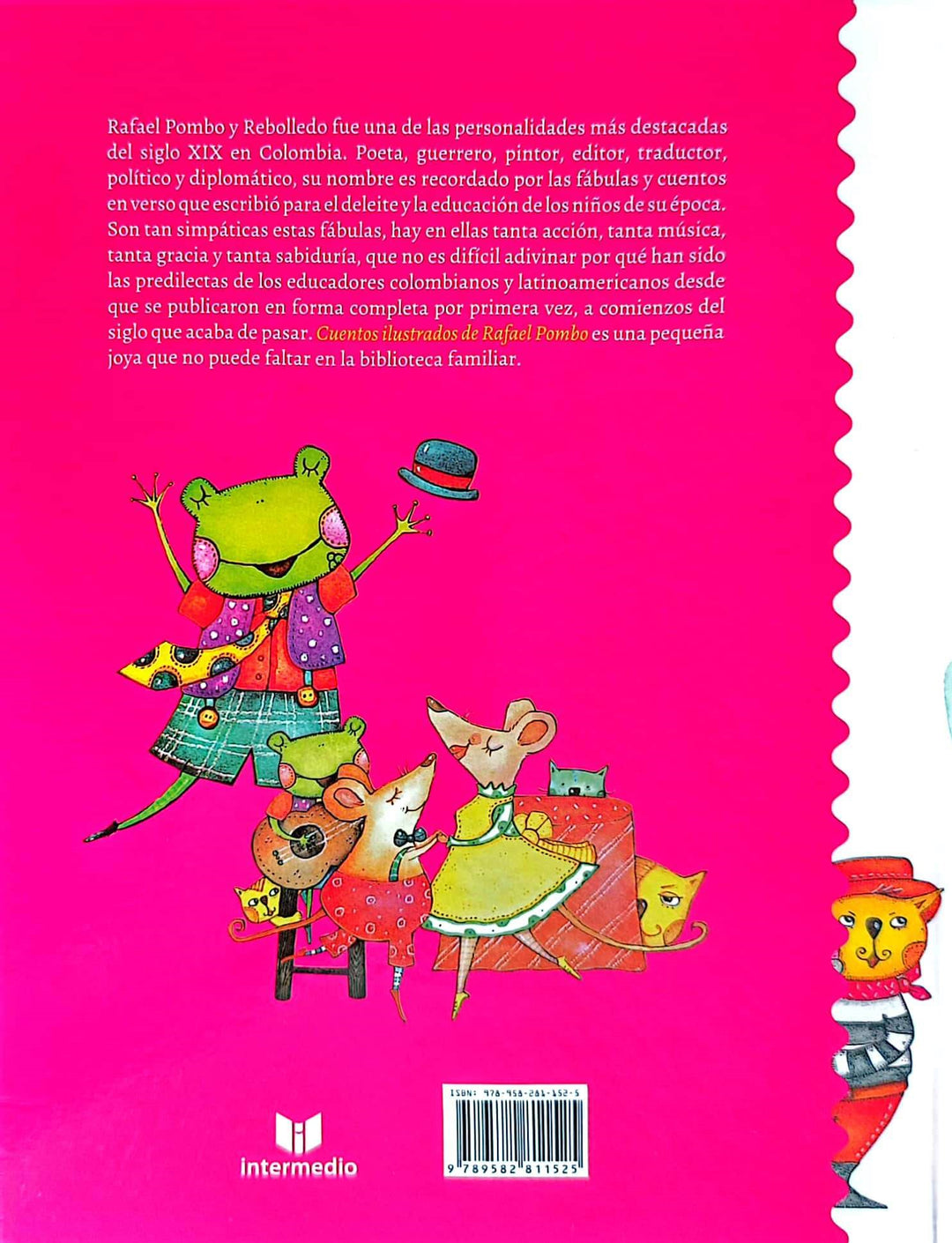 Libro Cuentos Ilustrados De Rafael Pombo