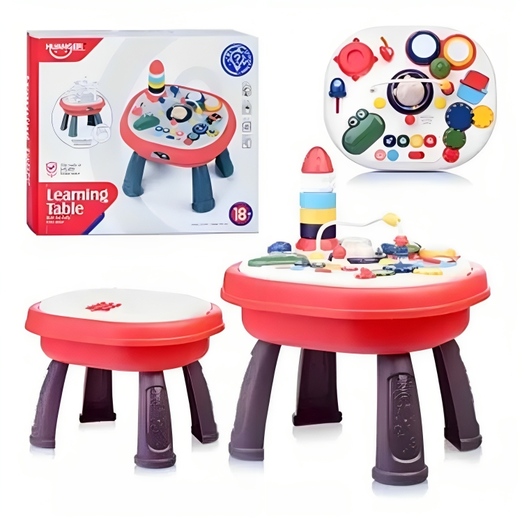 Mesa Interactiva De Aprendizaje 4 en 1 para Niños
