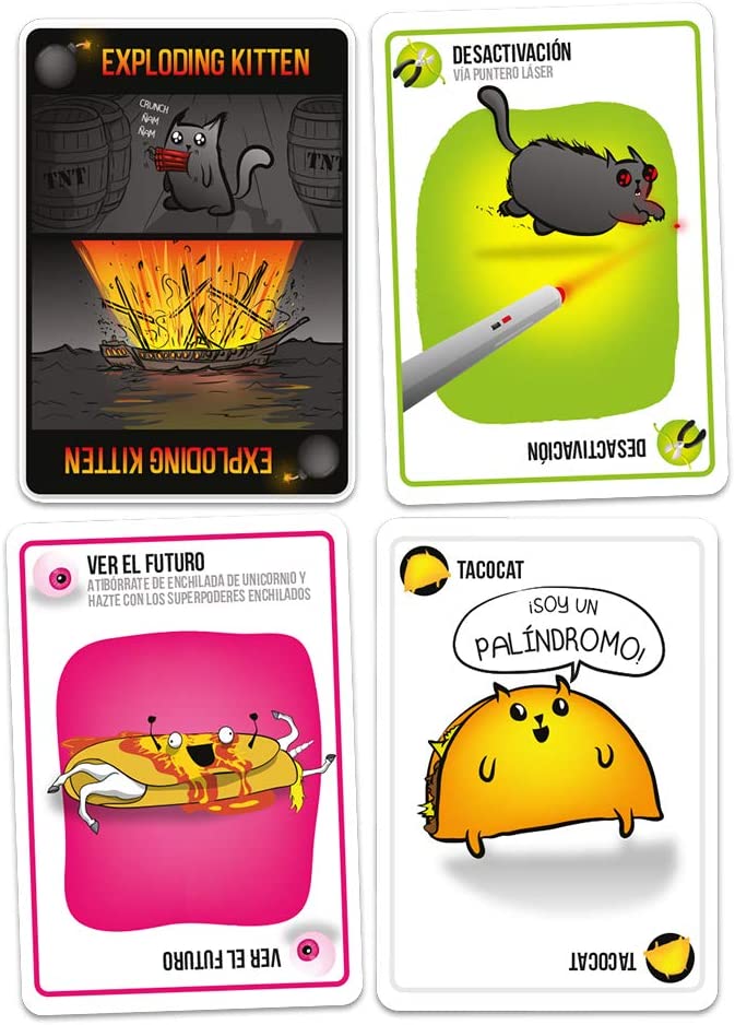 Juego De Estrategia Exploding Kittens