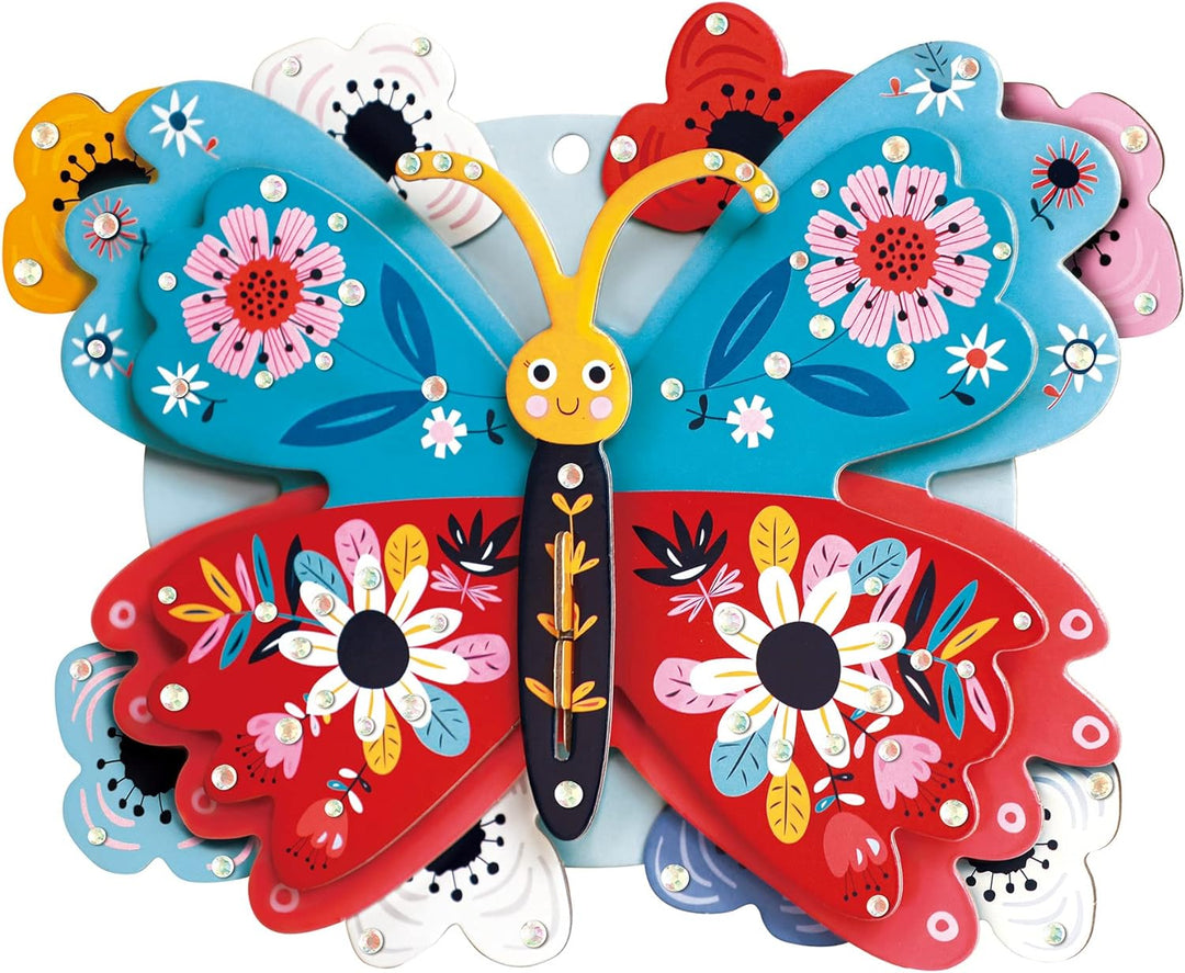 Set De Arte Y Manualidades Mariposa En 3D